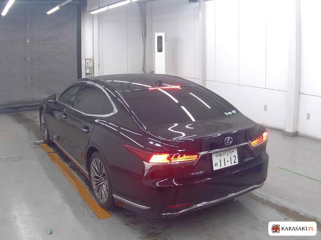 Lexus LS 2018 z aukcji japońskiej