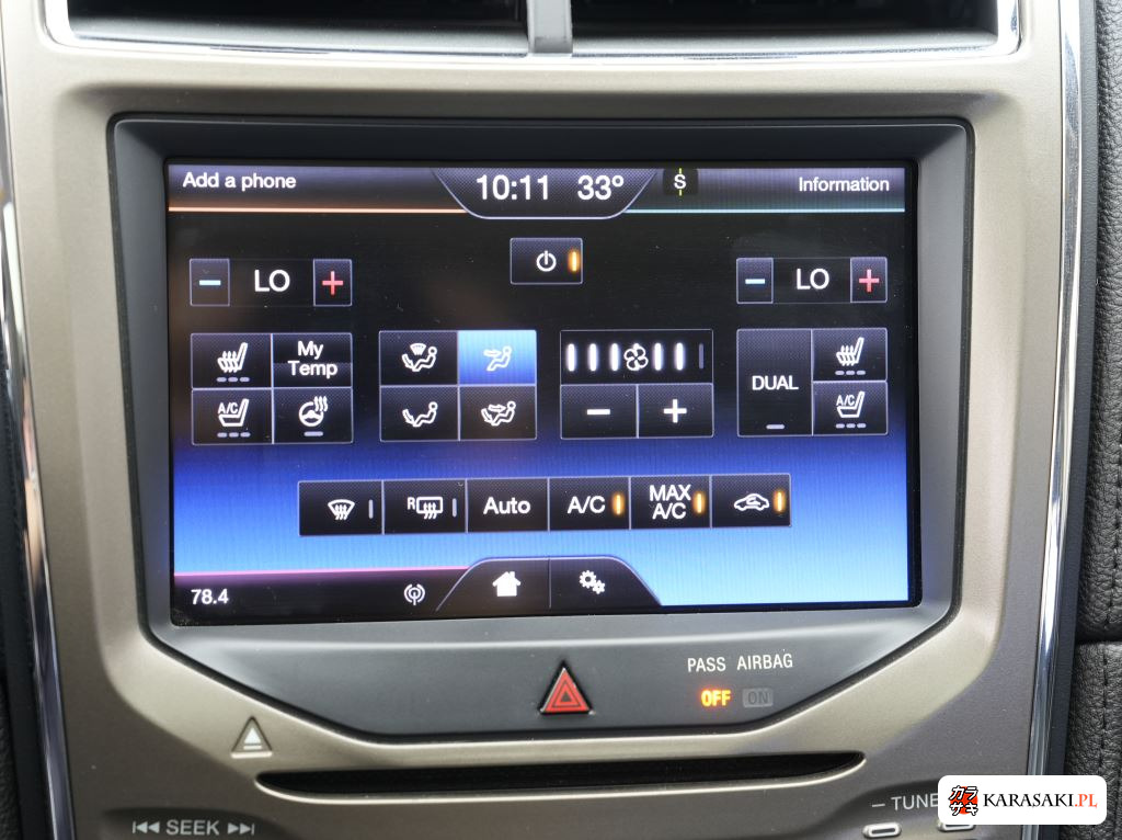 2013 Lincoln MKX Base Grade 8