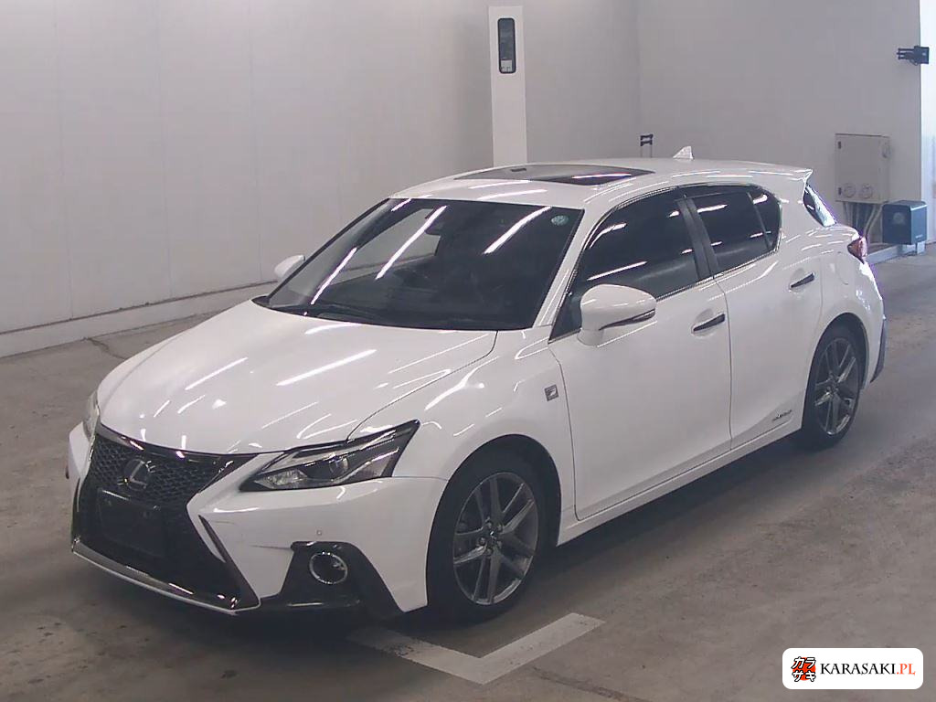Lexus CT 2017 z aukcji japońskiej