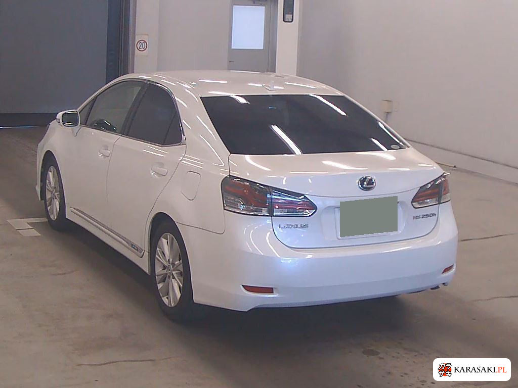 Lexus HS 2013 z aukcji japońskiej