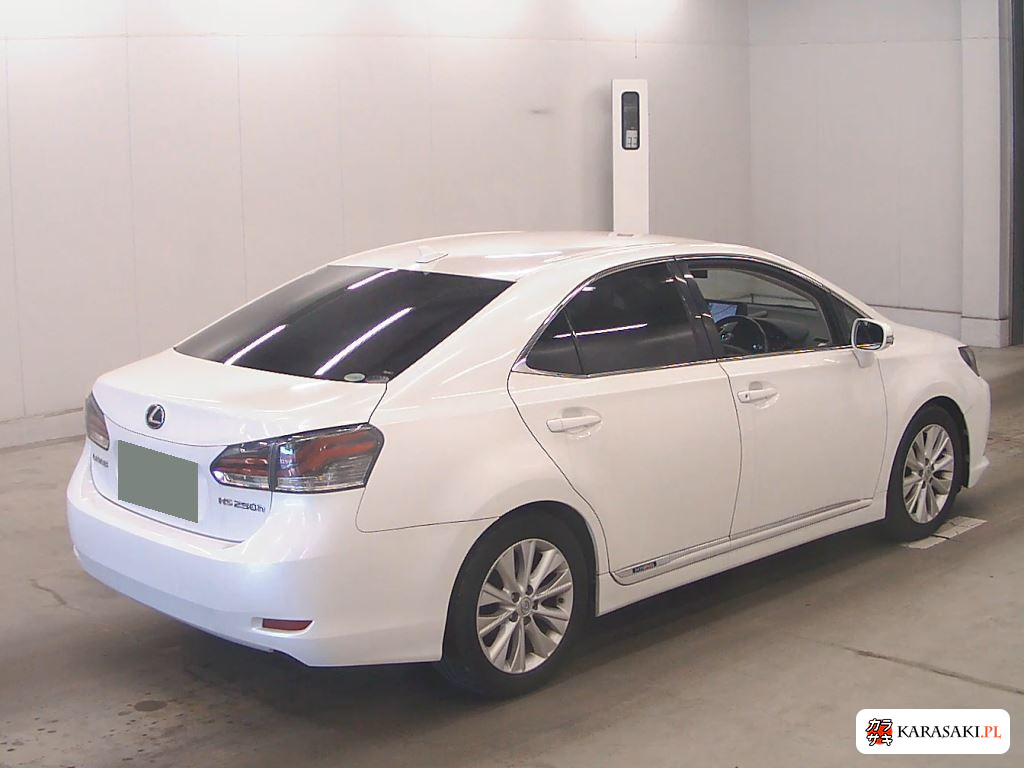 Lexus HS 2013 z aukcji japońskiej
