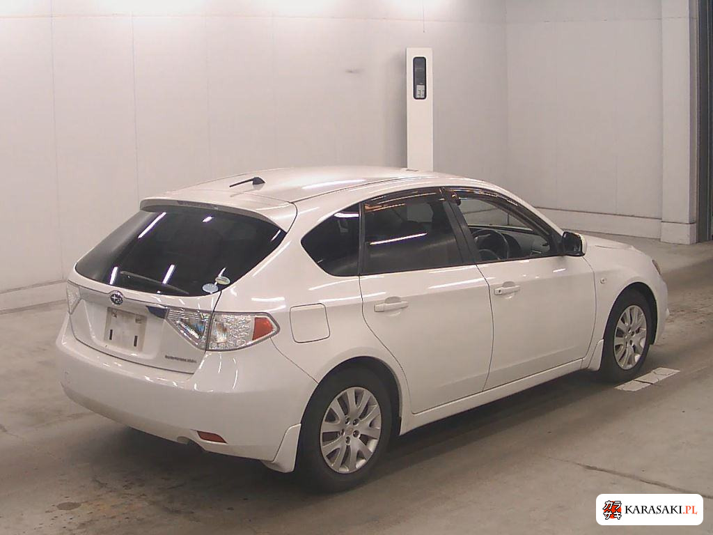 Subaru Impreza 2007 z aukcji japońskiej