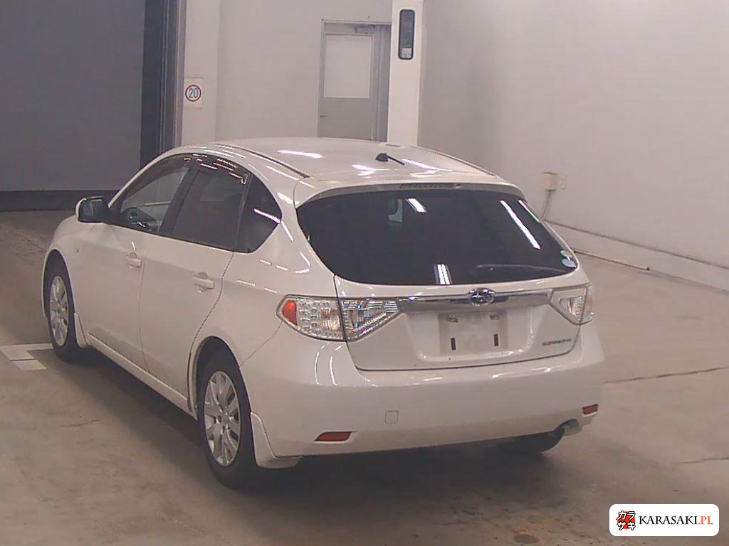 Subaru Impreza 2007 z aukcji japońskiej