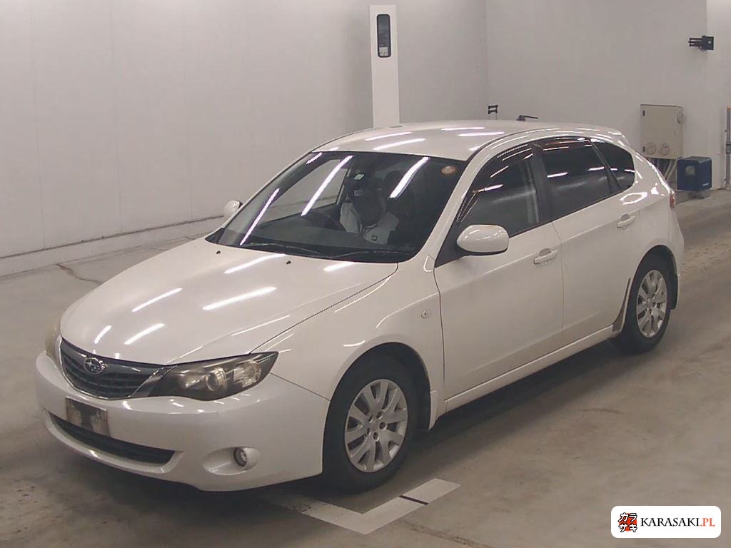 Subaru Impreza 2007 z aukcji japońskiej
