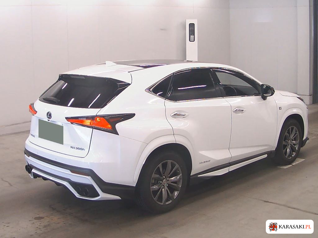 Lexus NX 2021 z aukcji japońskiej