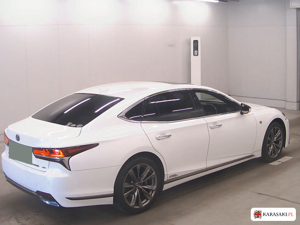 Lexus LS 2017 z aukcji japońskiej