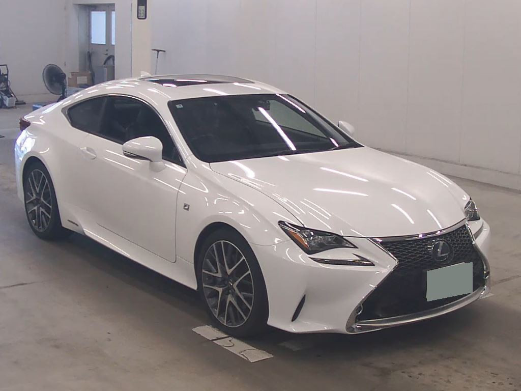 Lexus RC 2015 z aukcji japońskiej