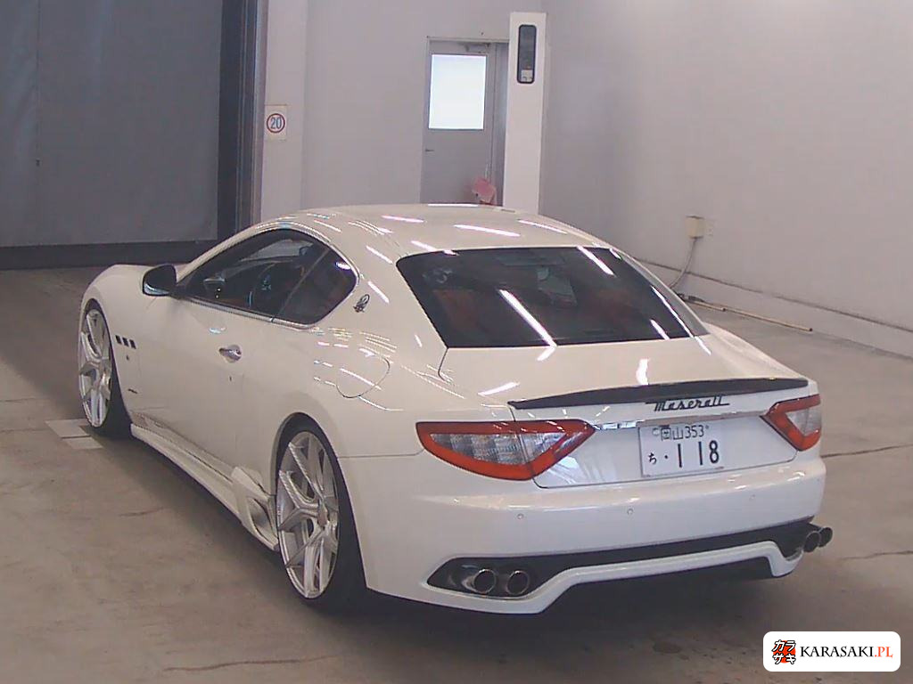 Maserati Granturismo 2008 z aukcji japońskiej