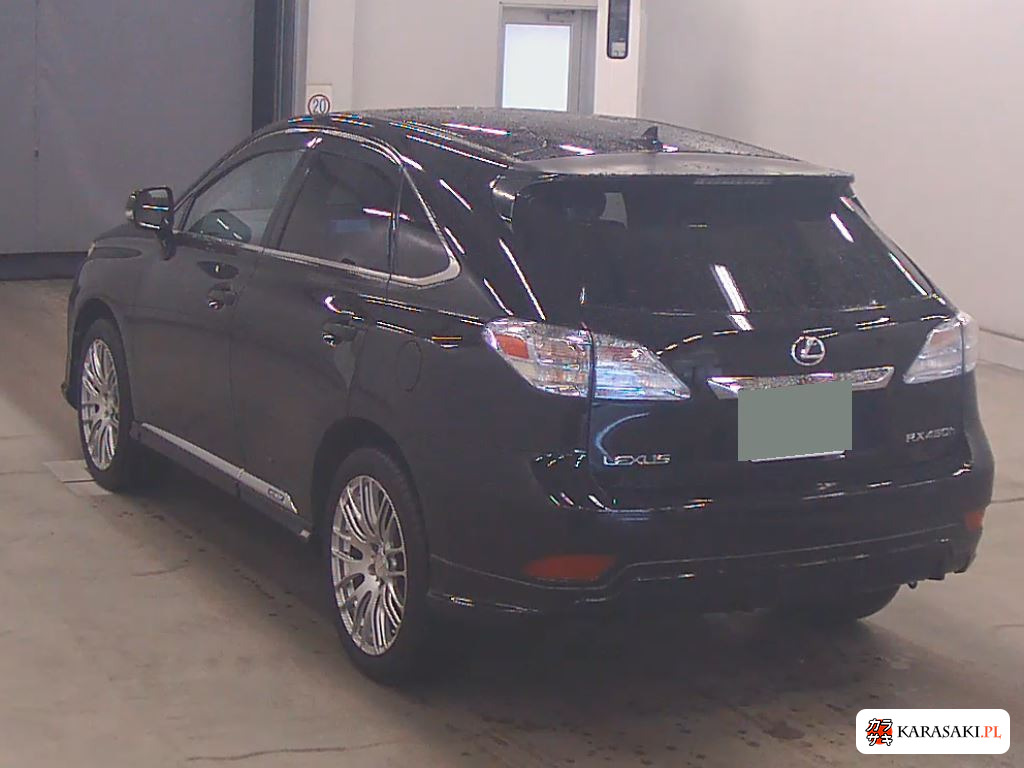 Lexus RX 2011 z aukcji japońskiej