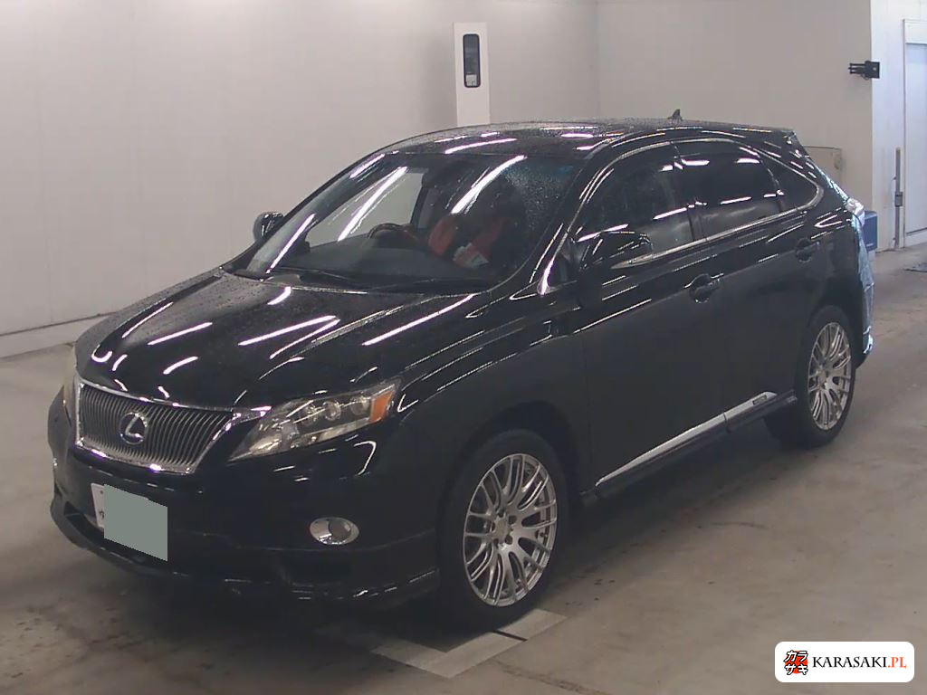 Lexus RX 2011 z aukcji japońskiej