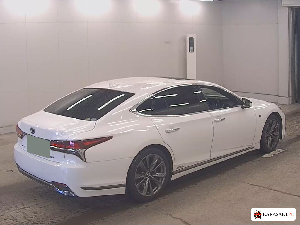 Lexus LS 2018 z aukcji japońskiej