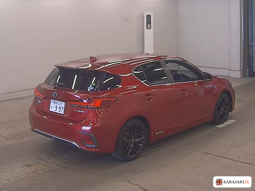 Lexus CT 2018 z aukcji japońskiej