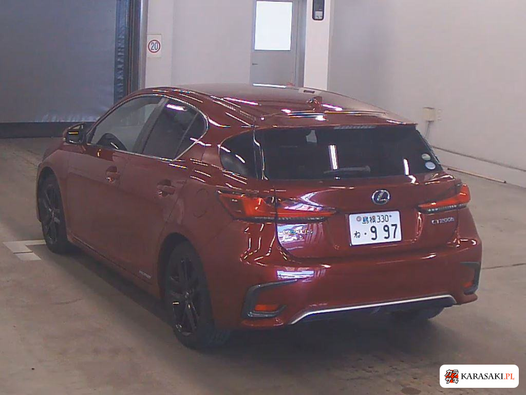 Lexus CT 2018 z aukcji japońskiej
