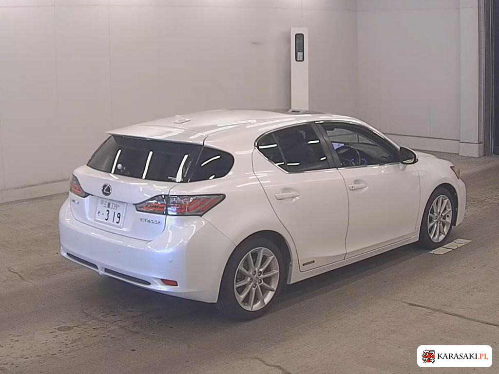 Lexus CT 2011 z aukcji japońskiej