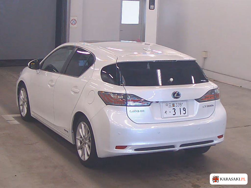 Lexus CT 2011 z aukcji japońskiej