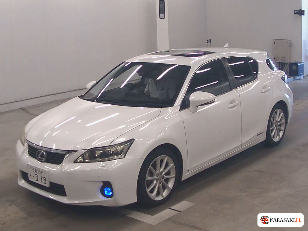 Lexus CT 2011 z aukcji japońskiej