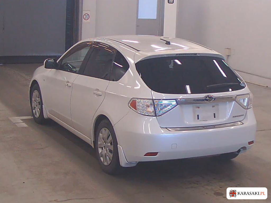 Subaru Impreza 2009 z aukcji japońskiej