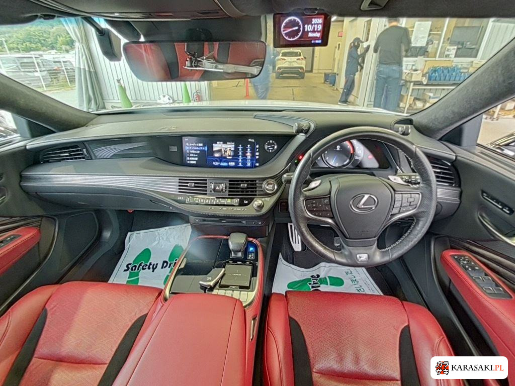 Lexus LS 2018 z aukcji japońskiej