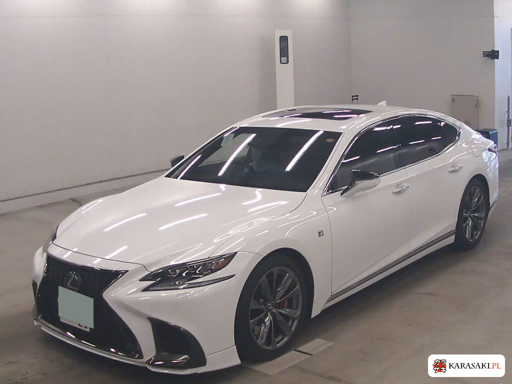 Lexus LS 2018 z aukcji japońskiej