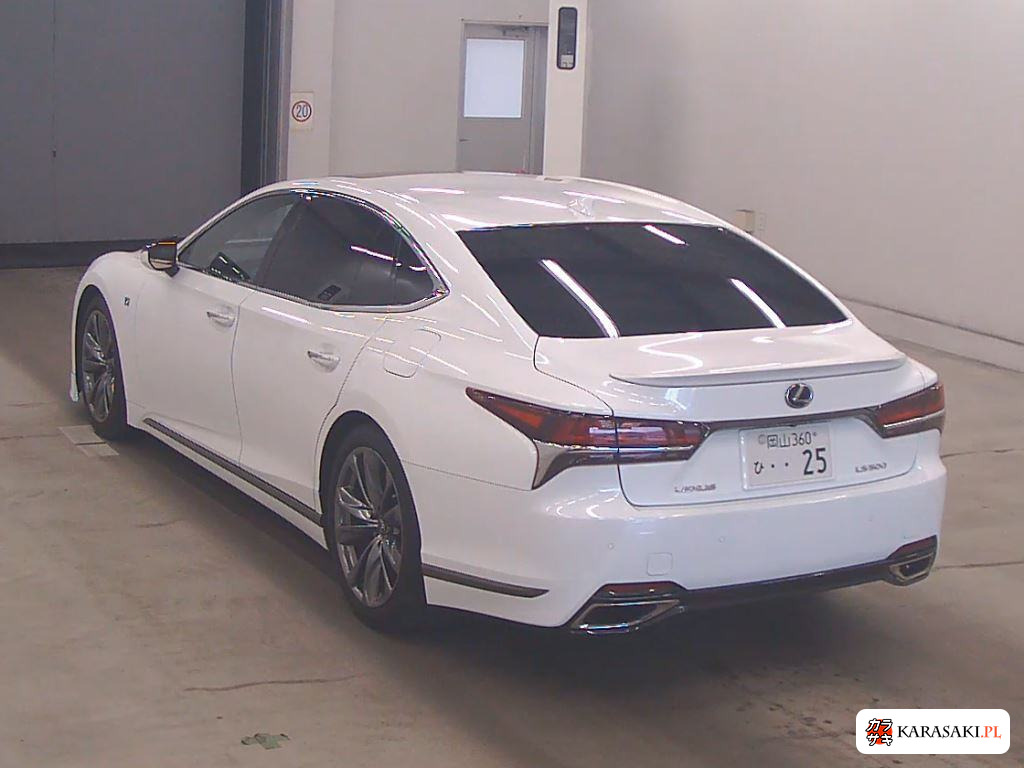 Lexus LS 2018 z aukcji japońskiej