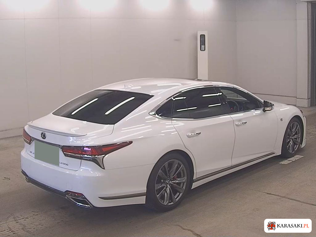 Lexus LS 2018 z aukcji japońskiej