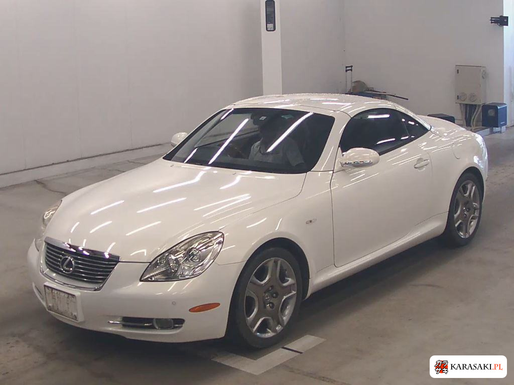Lexus SC 2005 z aukcji japońskiej