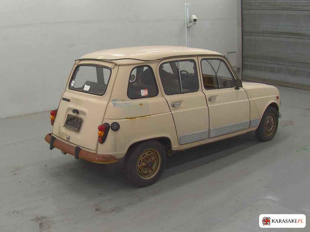 Renault 4 1990 z aukcji japońskiej