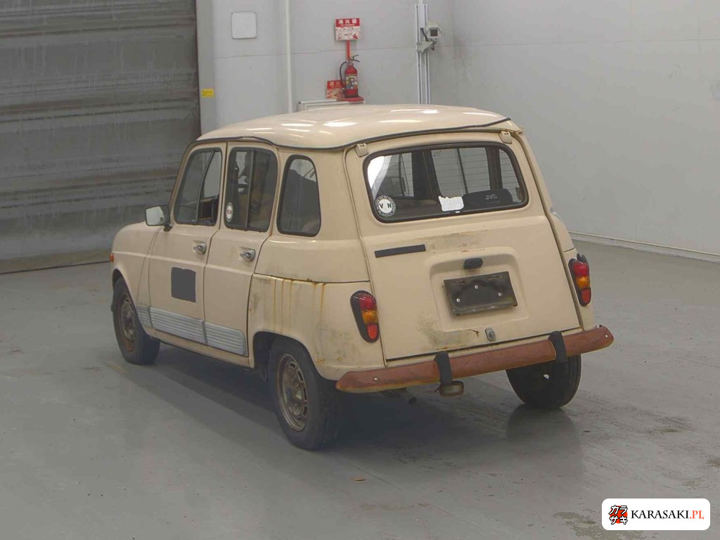 Renault 4 1990 z aukcji japońskiej
