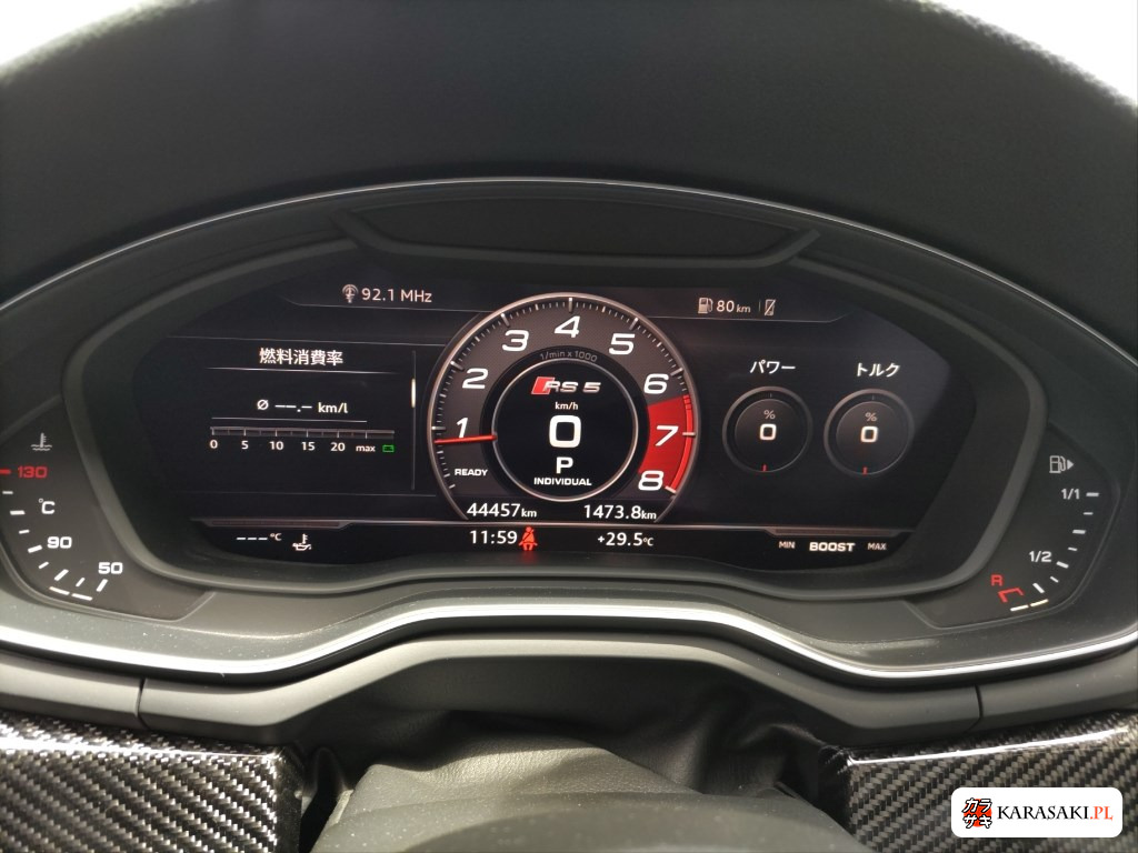 2019 Audi RS5 Sportback 4WD Base Grade 6