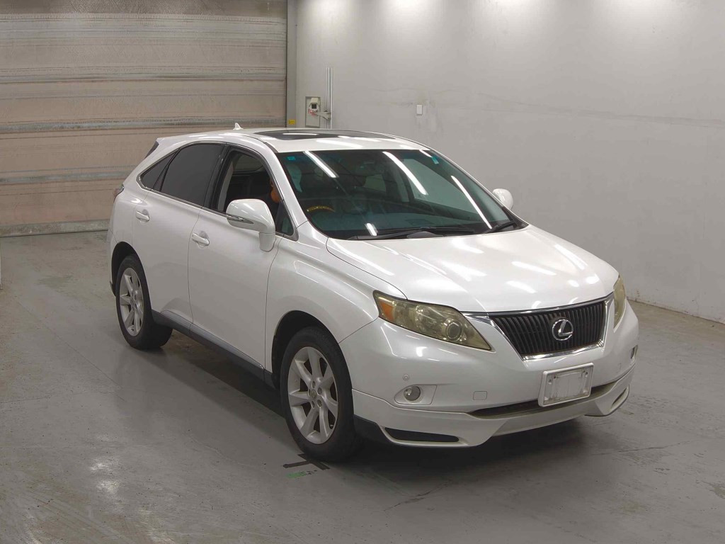 Lexus RX 2010 from a Japanese auction