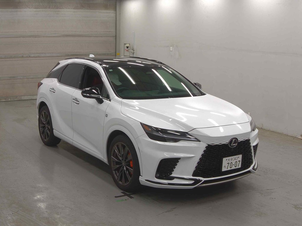 Lexus RX 2025 from a Japanese auction