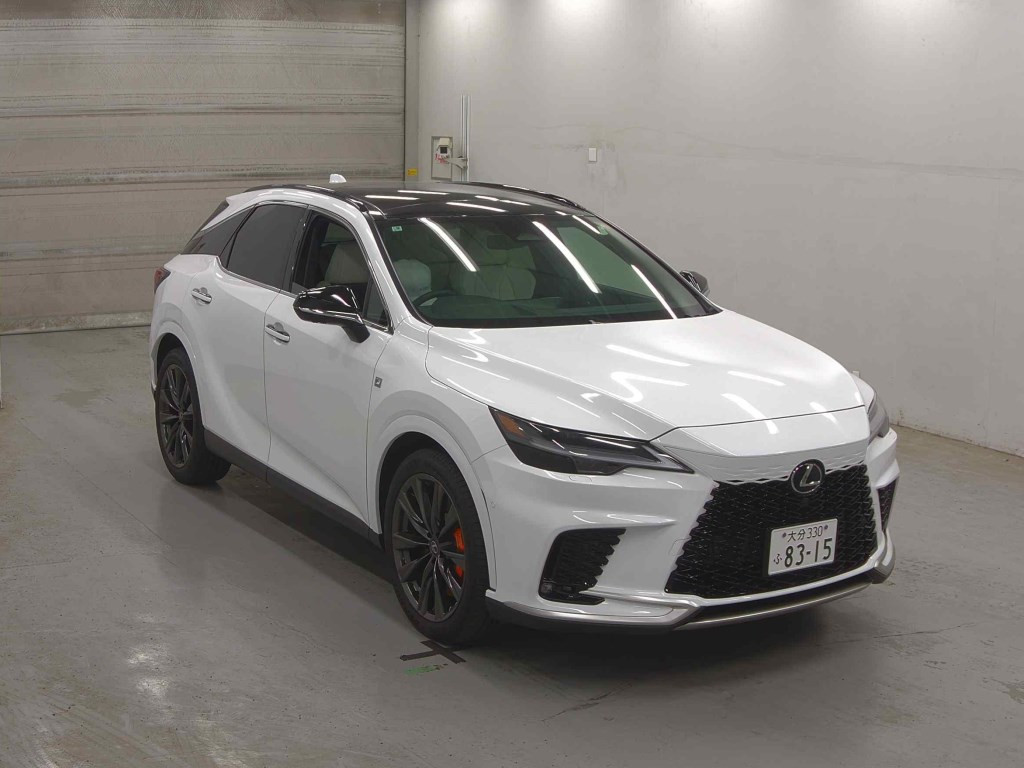 Lexus RX 2025 from a Japanese auction