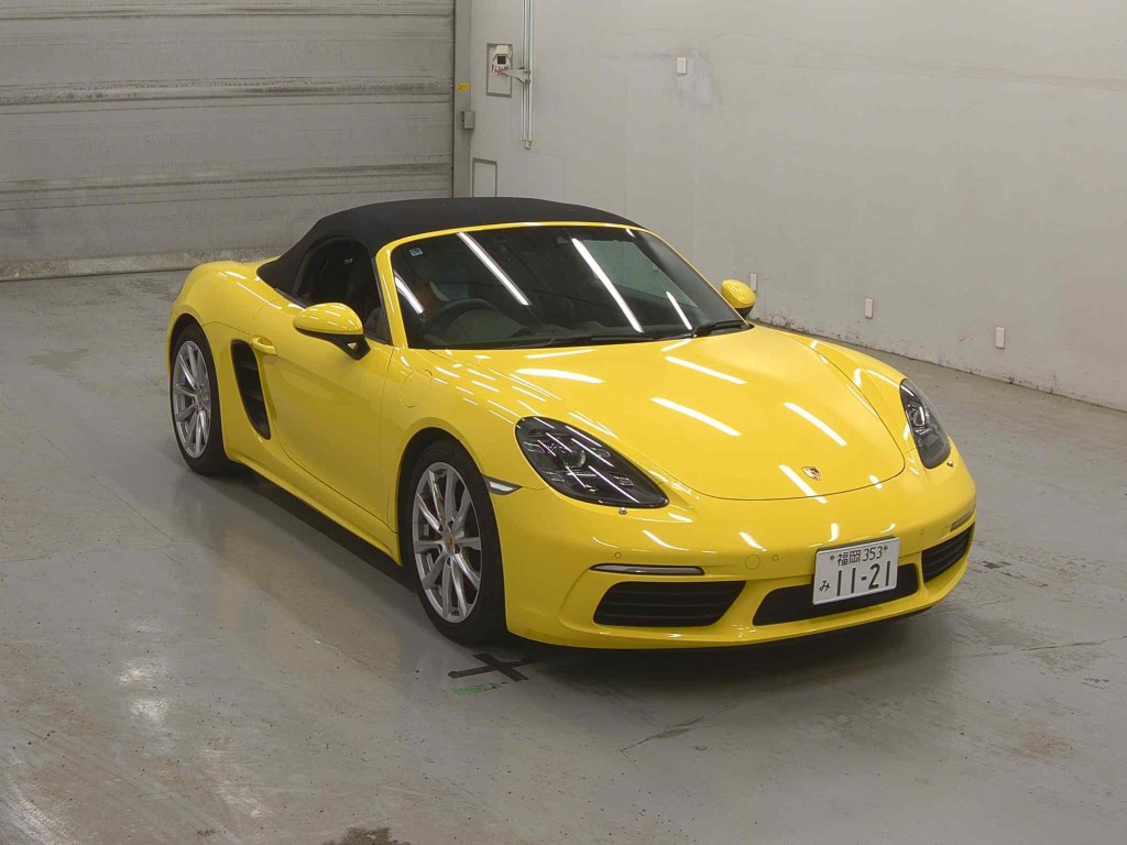 Porsche 718 Boxster 2021 z aukcji japońskiej
