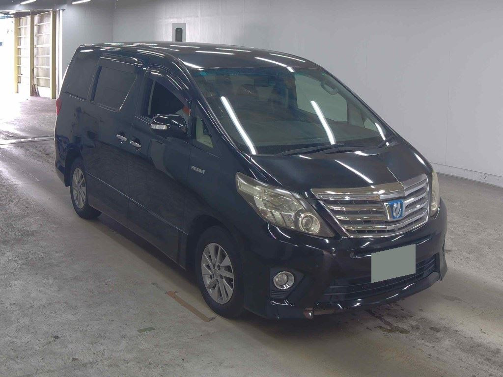 Toyota Alphard Hybrid 2012 z aukcji japońskiej