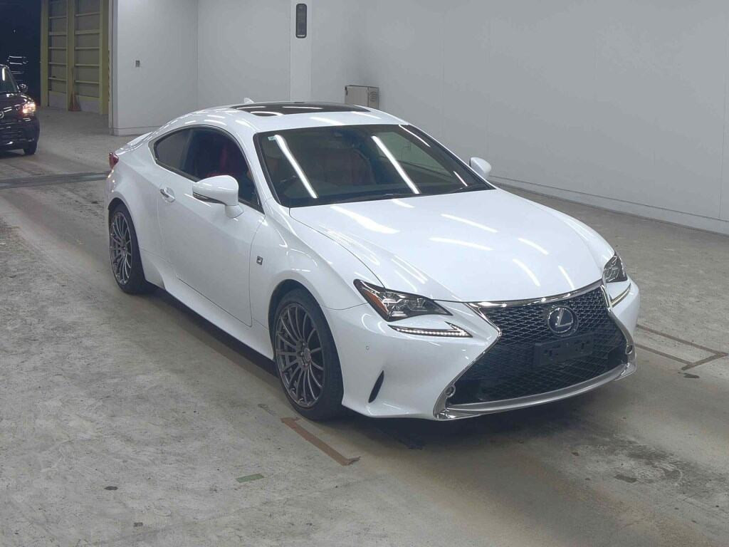 Lexus RC 2017 z aukcji japońskiej
