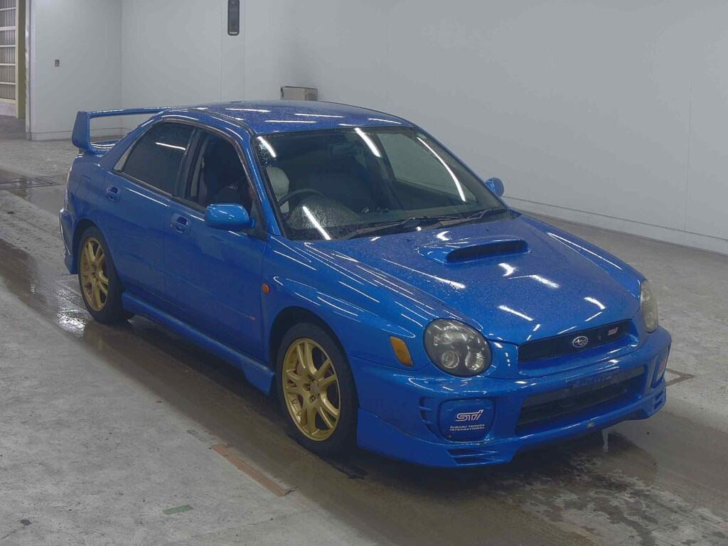 Subaru Impreza WRX 2002 z aukcji japońskiej