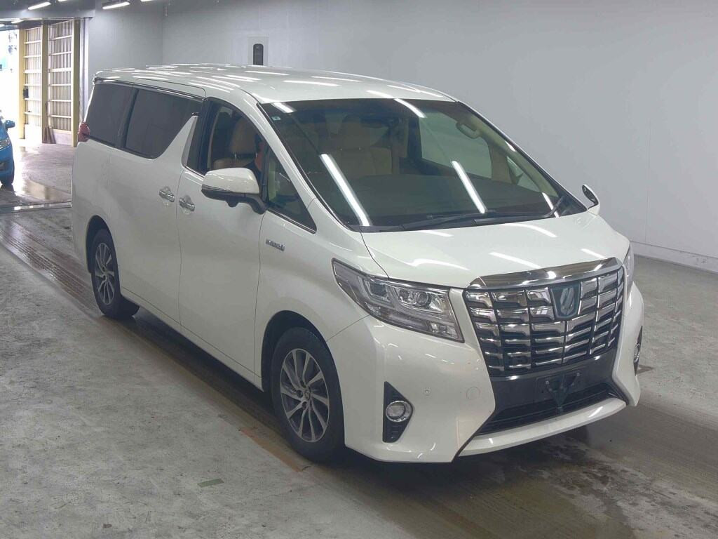 Toyota Alphard Hybrid 2015 z aukcji japońskiej
