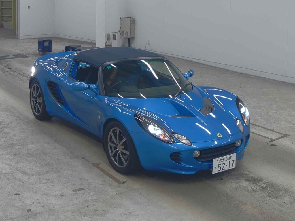 Lotus Elise 2003 z aukcji japońskiej