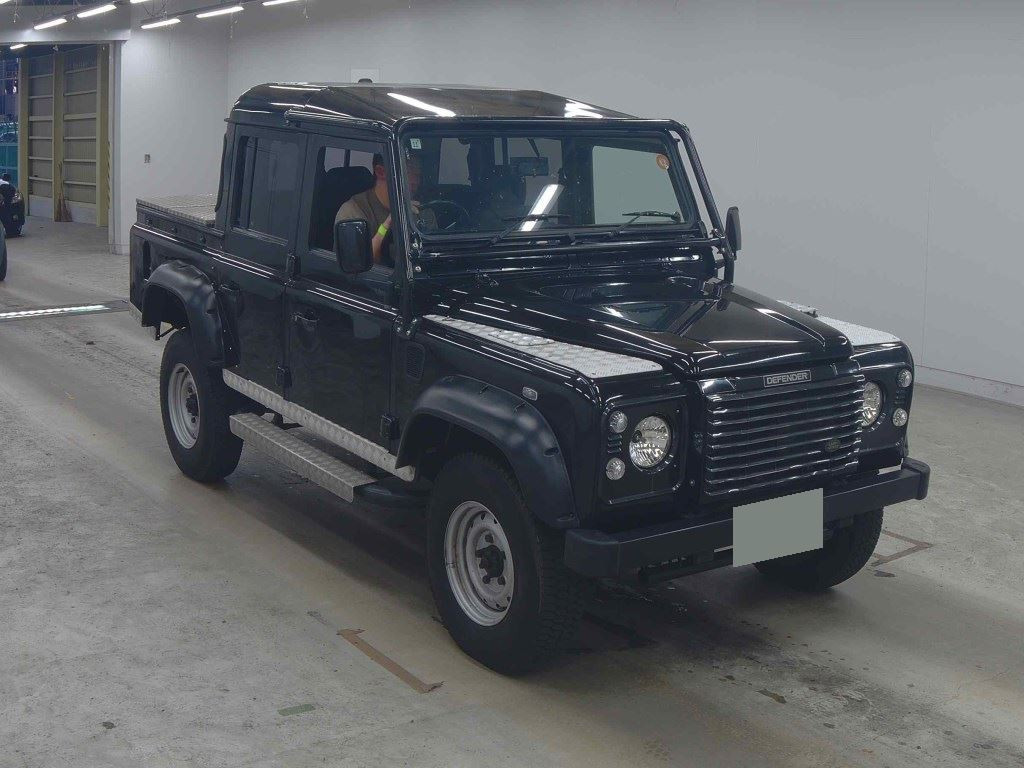 Land Rover Defender 2003 from a Japanese auction
