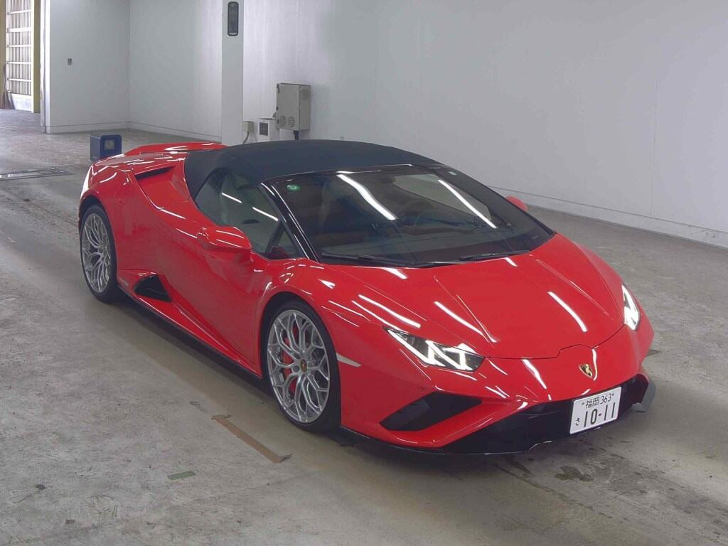 Lamborghini Huracan 2023 z aukcji japońskiej