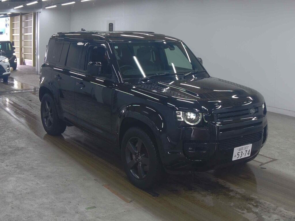 Land Rover Defender 2024 from a Japanese auction