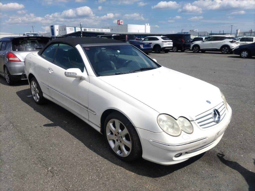 Mercedes-Benz CLK 2004 z aukcji japońskiej