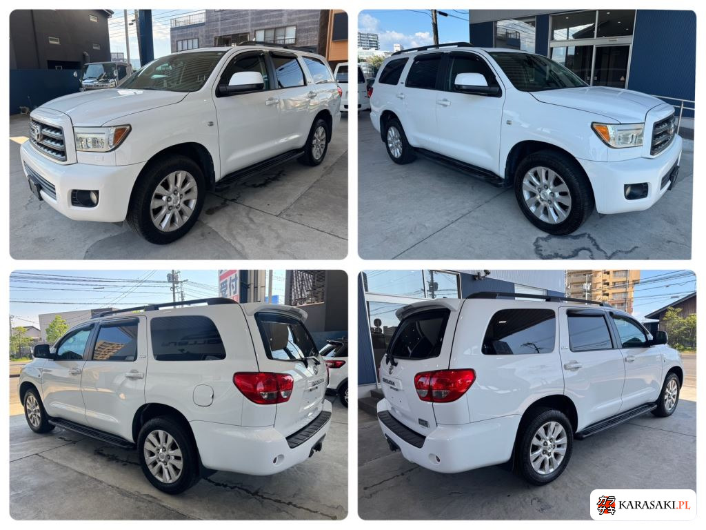 America Toyota Sequoia 2011 z aukcji japońskiej