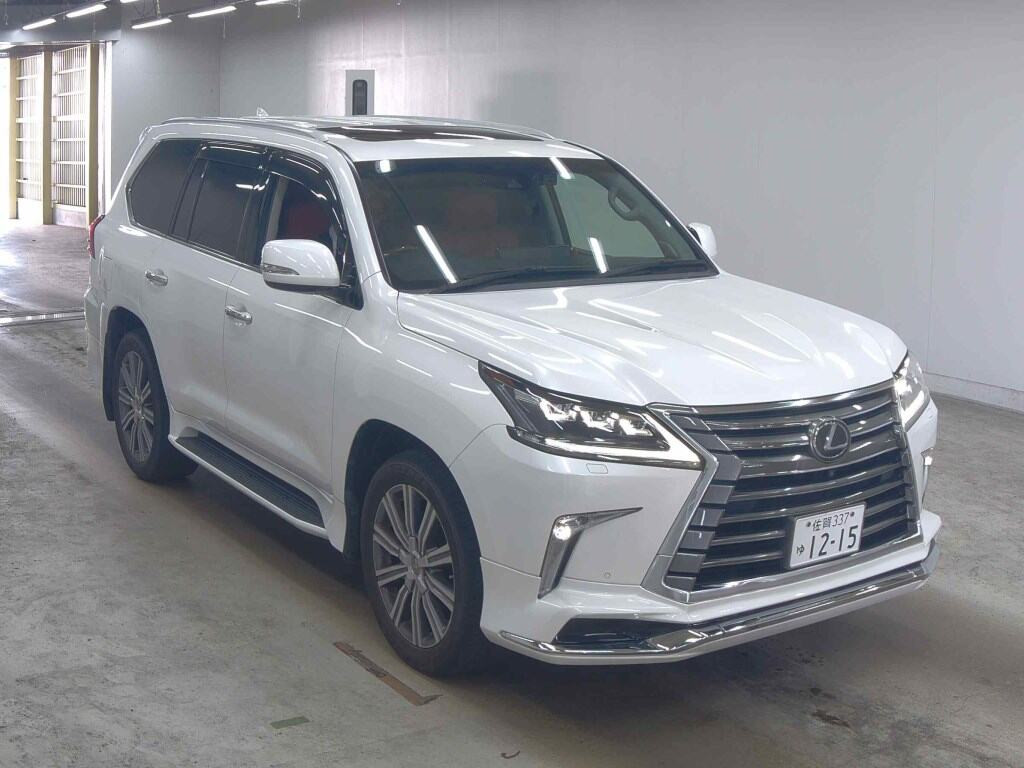 Lexus LX 2017 z aukcji japońskiej