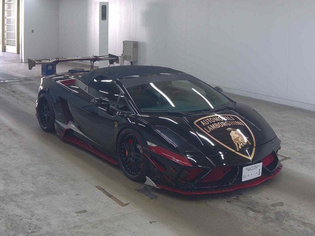 Lamborghini Gallardo Spyder 2008 z aukcji japońskiej