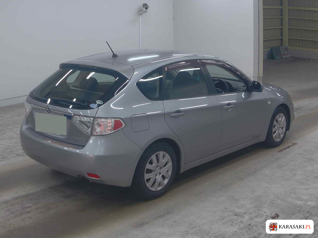 Subaru Impreza 2007 z aukcji japońskiej