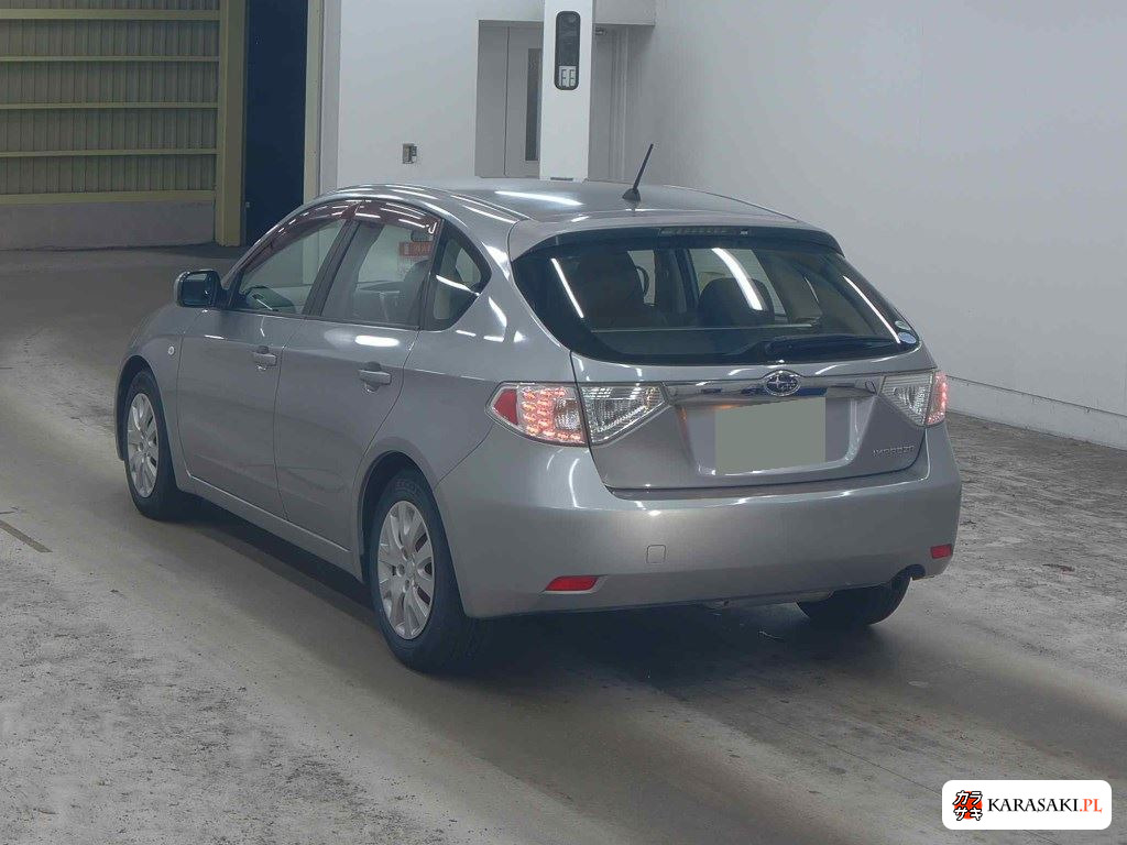 Subaru Impreza 2007 z aukcji japońskiej
