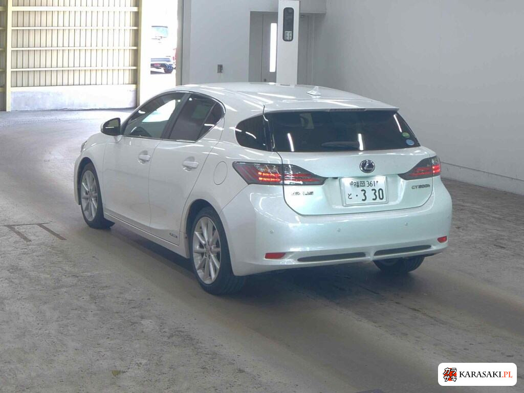 Lexus CT 2012 z aukcji japońskiej