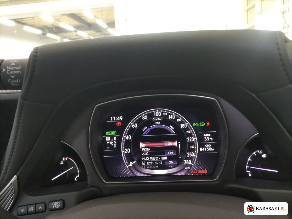 Lexus LS 2021 z aukcji japońskiej