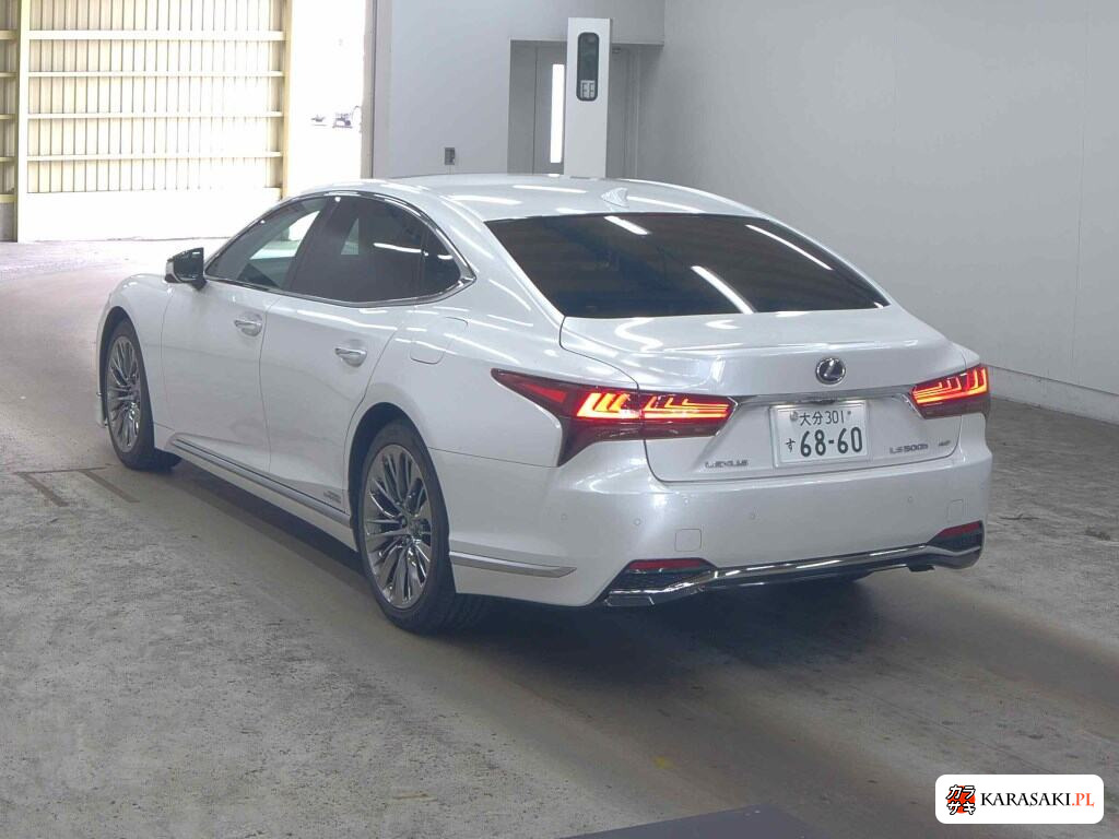 Lexus LS 2021 z aukcji japońskiej